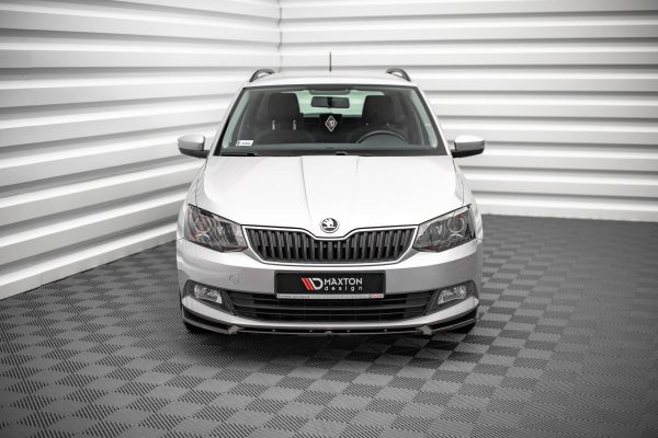 Sottoparaurti splitter anteriore V.1 Skoda Fabia Mk3 2014-2019