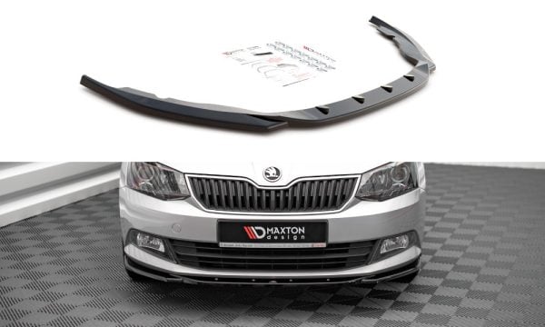 Sottoparaurti splitter anteriore V.2 Skoda Fabia Mk3 2014-2019