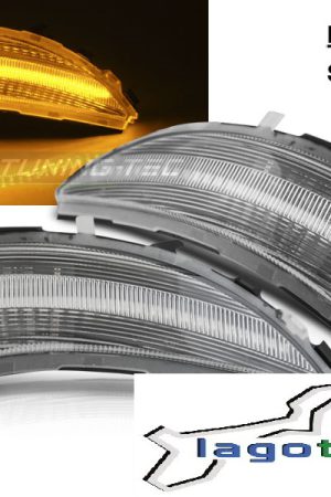 Coppia indicatori specchietto a Led DTS Renault Clio IV 12-16