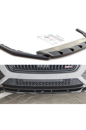 Sottoparaurti splitter anteriore V.3 Skoda Octavia RS Mk4 2020-