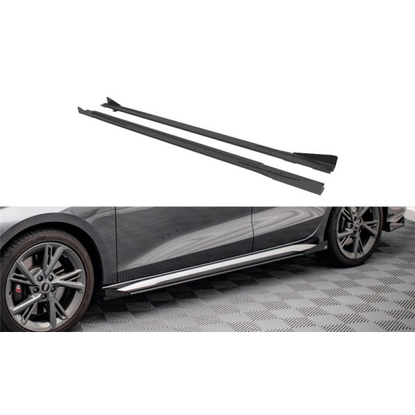 Estensioni minigonne Street Pro + Flaps Audi S3 / A3 S-line 8Y 2020-