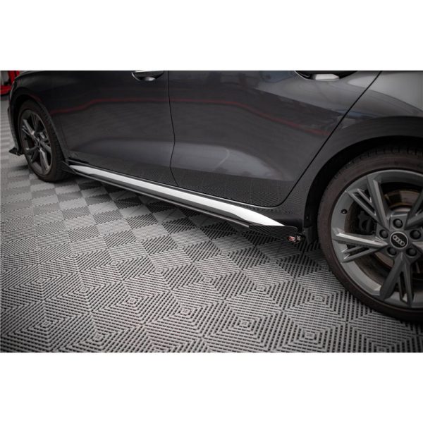 Estensioni minigonne Street Pro + Flaps Audi S3 / A3 S-line 8Y 2020-