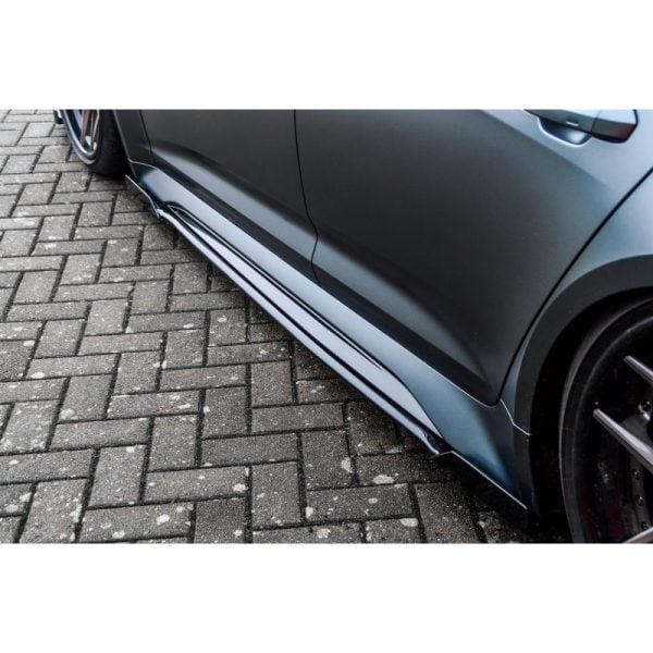 Minigonne laterali sottoporta + Flaps ant e post Audi RS7 C8 4K 2019-