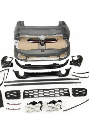 Kit estetico per Volkswagen Golf 8 3/5 Porte Look GTI 2 Scarici