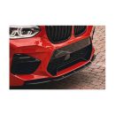 Sottoparaurti anteriore BMW x3 / X4 G01/G02 M-Performance nera lucida