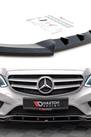 Sottoparaurti splitter anteriore V.2 Mercedes Classe E AMG-Line W212 2012-2016 berlina