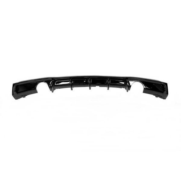 Estrattore sottoparaurti BMW F30 / F31 Look M-Performance 2 Uscite Nero lucido