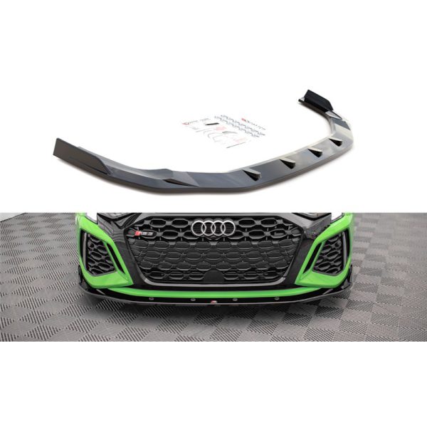 Sottoparaurti splitter anteriore V.2 Audi RS3 Berlina 8Y 2020-