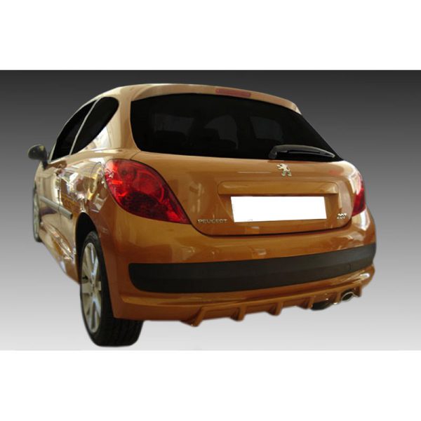 Sottoparaurti posteriore Peugeot 207
