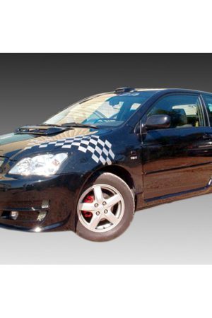 Minigonne laterali sottoporta Toyota Corolla Mk9 Hatchback 2000-2006