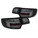 Coppia fari Led bar e DTS posteriori Audi A3 8P Sportback 03 -08 neri fume