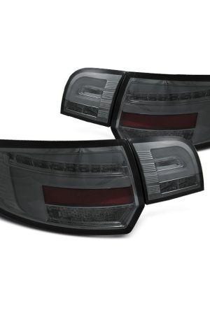 Coppia fari Led bar e DTS posteriori Audi A3 8P Sportback 08-12 chrome e fume