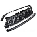 Griglia calandra anteriore Mini Cooper R55-R56-R57 06-09 JCW Style Nera lucida