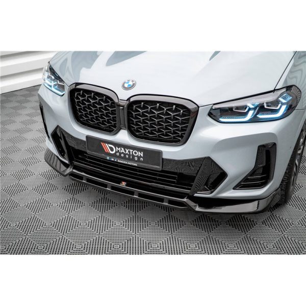 Sottoparaurti splitter anteriore V.1 BMW X4 M-Pack G02 Facelift 2021-