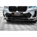 Sottoparaurti splitter anteriore V.2 BMW X4 M-Pack G02 Facelift 2021-