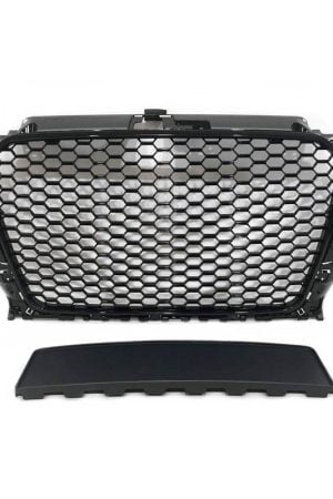 Audi A3 8V 2013-2015 Look RS3 Griglia calandra anteriore Black