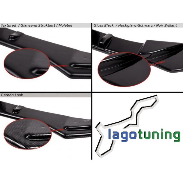 Sottoparaurti splitter anteriore V.1 Dodge Charger SRT Mk7 Facelift 2014-