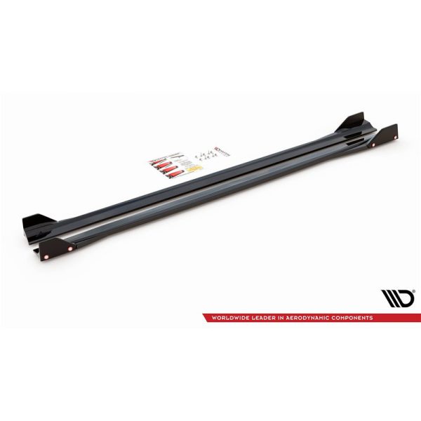 Estensione minigonne sottoporta + Flaps V.2 Mercedes AMG A 45 S W177 2019-