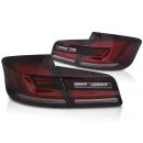 Coppia fari Led bar posteriori BMW F10 10-16 Rosso fume