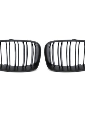 Griglia calandra anteriore BMW E81/ E82/ E87/ E88 07- 11 Nero opaco Double Bar