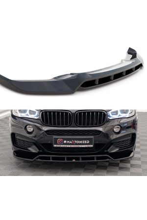 Sottoparaurti splitter anteriore V.2 BMW X6 F16 M-Pack 2014-