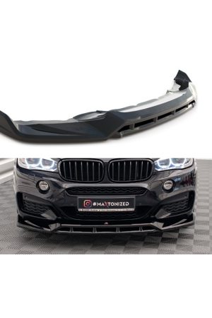 Sottoparaurti splitter anteriore V.3 BMW X6 F16 M-Pack 2014-