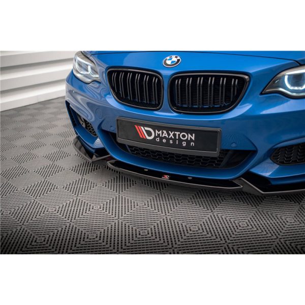 Sottoparaurti splitter anteriore V.2 BMW Serie 2 M-Pack F22 2013-2019