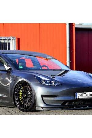 Sottoparaurti anteriore con flaps Tesla Model 3 2017-