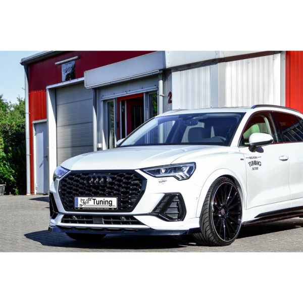 Sottoparaurti anteriore + Flaps Audi Q3 F3 / F3N S-Line 2018-