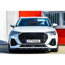 Sottoparaurti anteriore + Flaps Audi Q3 F3 / F3N S-Line 2018-