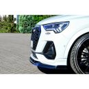 Sottoparaurti anteriore + Flaps Audi Q3 F3 / F3N S-Line 2018-