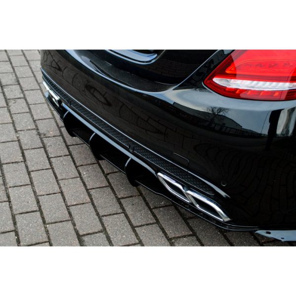 Sottoparaurti estrattore posteriore Mercedes Classe C C63AMG / W205 Berlina 2015-