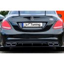 Sottoparaurti estrattore posteriore Mercedes Classe C C63AMG / W205 Berlina 2015-