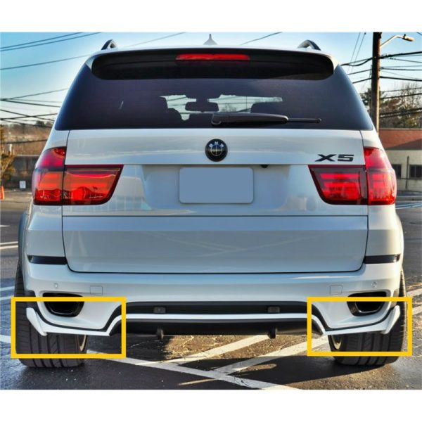 Coppia di flaps posteriori BMW X5 E70 LCI 10-13