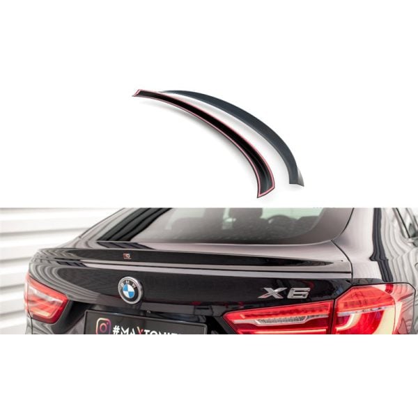 Estensione spoiler 3D V.2 BMW X6 F16 Mpack 2014-2019