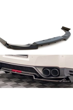 Sottoparaurti estrattore posteriore + flaps Nissan GTR R35 Facelift 2011-2016