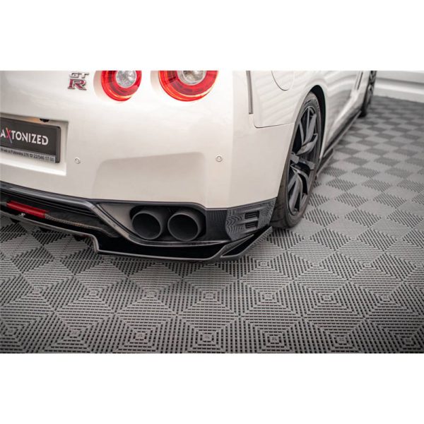 Sottoparaurti estrattore posteriore Nissan GTR R35 Facelift 2011-2016