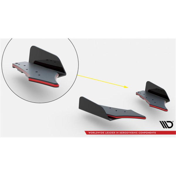 Sottoparaurti laterali Street + Flaps Pro Mazda 3 MPS Mk1 2006-2008