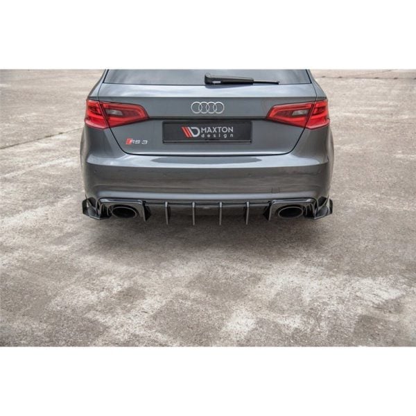 Sottoparaurti posteriori + Flaps Street Pro Audi RS3 Sportback 8V 2015-2016