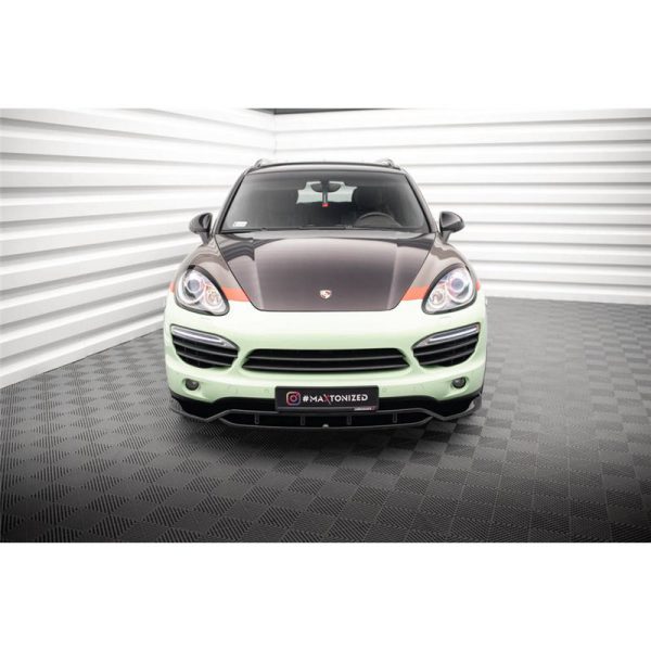 Sottoparaurti splitter anteriore Porsche Cayenne Mk2 2010-2014