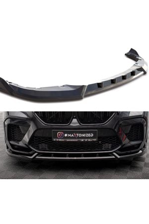 Sottoparaurti splitter anteriore V.2 BMW X6 M F96 2020-