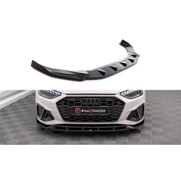 Sottoparaurti splitter anteriore V.1 Audi A4 S-Line / S4 B9 Facelift 2019-