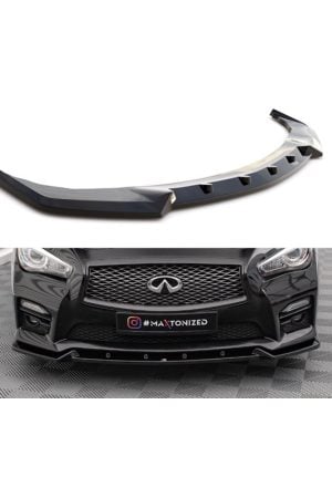 Sottoparaurti splitter anteriore V.2 Infiniti Q50 S Mk1 2013-2016