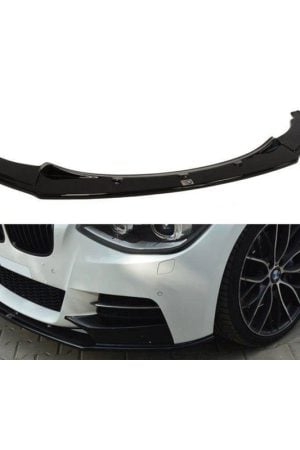 Sottoparaurti splitter anteriore V.1 BMW Serie 1 F20 / F21 M-Power 2011-2015