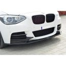 Sottoparaurti splitter anteriore V.1 BMW Serie 1 F20 / F21 M-Power 2011-2015