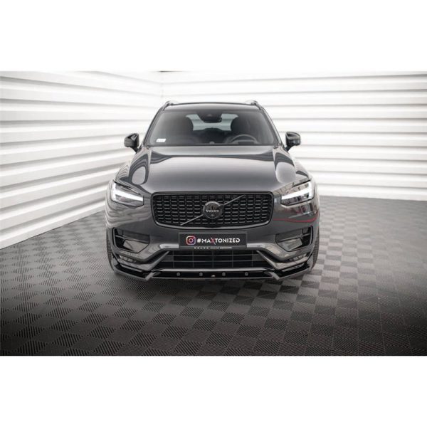 Sottoparaurti splitter anteriore V.2 Volvo XC90 R-Design Mk2 Facelift 2019-