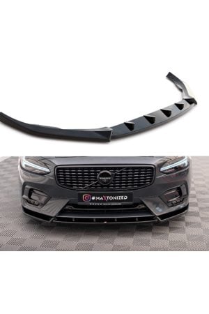 Sottoparaurti splitter anteriore Volvo V90 R-Design Mk2 Facelift 2016-2020