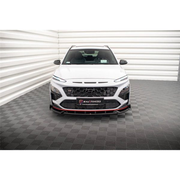 Sottoparaurti splitter anteriore V.1 Hyundai Kona N Mk1 2021-