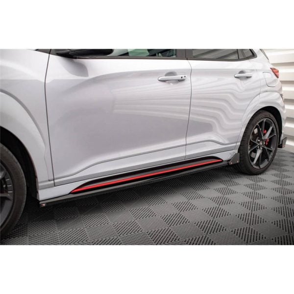 Lama sottoporta V.1 + Flaps per Hyundai Kona N Mk1 2021-