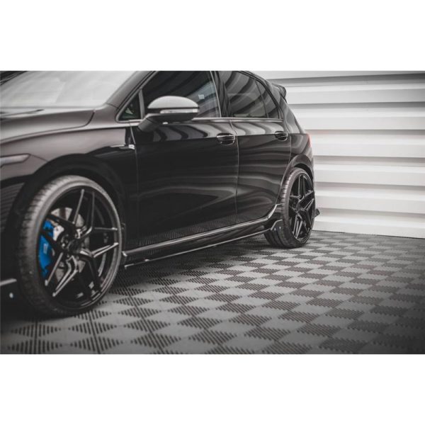 Lama sottoporta V.2 + flaps Volkswagen Golf R MK8 2020-